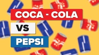 Coke Coca Cola vs Pepsi  Soda Comparison [upl. by Irol]