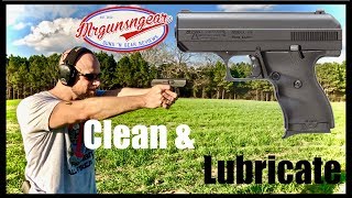 How To Disassemble Clean And Lubricate A HiPoint Handgun [upl. by Grover]