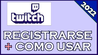 ➡️ Cómo REGISTRARSE en TWITCH en 2025 ✚ Cómo Usar Twitch [upl. by Naitsabas455]