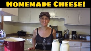 How To Make Homemade Cheese Simple Cheap amp Delicious [upl. by Landri35]