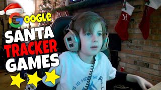 Google Santa Tracker Google Santa Tracker Radar Game Play 2020 [upl. by Eeclehc]