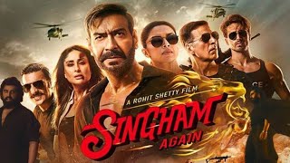 Singham Again Movie in Hindi 2025  Singham Ajay Devgan  Akshay Kumar Tiger Shroff Deepika [upl. by Attekram]