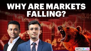 Stock Market Down  Why Are Markets Falling Today  Your Questions Answered [upl. by Ebarta]