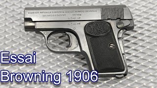 Browning 1906 à lessai [upl. by Jemimah]