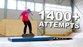 The Hardest Skateboard Trick of Rodney Mullen [upl. by Gilly]