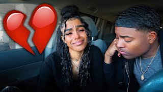 BREAK UP PRANK ON GIRLFRIEND SHE CRIED [upl. by Aeret836]