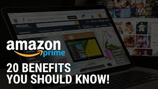 20 Amazon Prime Benefits You Should Know About [upl. by Angeline]