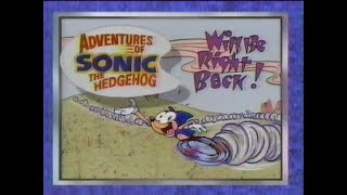 March 8 1994 The Adventures of Sonic the Hedgehog WOC  Tails New Home [upl. by Anibur]