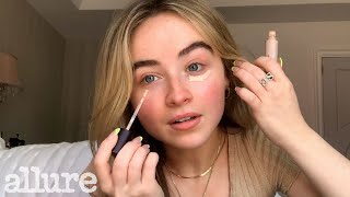 Sabrina Carpenters 10 Minute Makeup Routine For Natural Light  Allure [upl. by Davena]