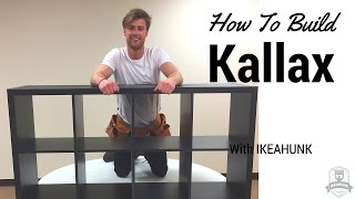 How to Assemble IKEA Kallax Shelf [upl. by Wendin]