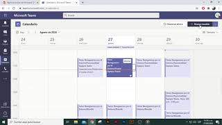 ¿Cómo agendas una reunión en Teams [upl. by Neemsay323]