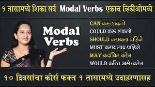 All Modal Verbs In One Video [upl. by Nachison]