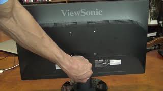 ViewSonic VA2446mh LED Monitor Thorough Overview [upl. by Yllim]