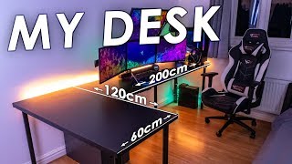 My Gaming Setup Desk  Choosing a desk for your setup [upl. by Euqirne]