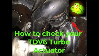 How to Check Your Turbo Actuator  TDV6 Range Rover Sport [upl. by Neened285]