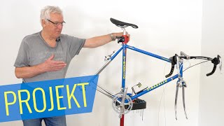 Wir RENOVIEREN ein 30 Jahre ALTES RENNRAD  Felix Oldtimer Projekt  Fahrradorg [upl. by Proffitt268]