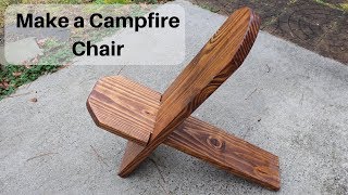 Make a Campfire Chair [upl. by Bowrah797]