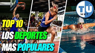 TOP 10 LOS DEPORTES MAS POPULARES DEL MUNDO [upl. by Sigismond]