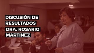 Cómo hacer la discusión de los resultados  Dra Rosario Martínez [upl. by Aipmylo]