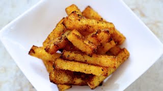 Best Polenta Fries  SAM THE COOKING GUY [upl. by Airitak413]