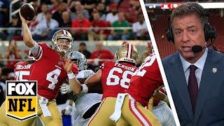 Troy Aikman Virtually unknown Nick Mullens played flawlessly  FOX NFL [upl. by Belsky]