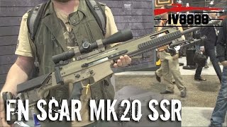 SHOT Show 2016 New FN SCAR MK20 SSR [upl. by Kenaz]