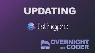 ListingPro Updating Your Theme Easymode [upl. by Akinyt]