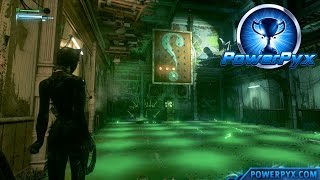 Batman Arkham Knight  Riddler Trial 8 Walkthrough The Riddle Factory Trophy  Achievement Guide [upl. by Cordey624]