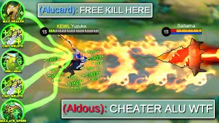 GLOBAL ALUCARD GREEN BUILD the best abnormal 1 hit  unli heal bug that can dominate everything [upl. by Je732]