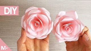 ► Cómo hacer una FLOR de PAPEL en 5 MINUTOS 😱🌺 [upl. by Calva589]