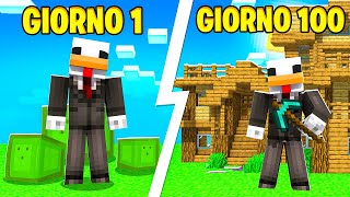 100 GIORNI IN UN MONDO PIATTO SU MINECRAFT [upl. by Victoir482]