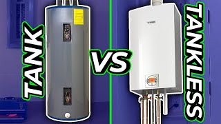 TANK vs TANKLESS WATER HEATER Pros and Cons [upl. by Cohberg291]