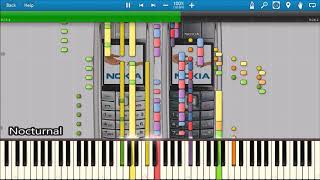 NOKIA 6020 RINGTONES IN SYNTHESIA [upl. by Ertha410]