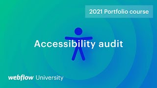 Making designs more accessible for humans and search — Build a custom portfolio in Webflow Day 16 [upl. by Tdnarb902]