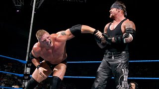 Every Undertaker vs Brock Lesnar match WWE Playlist [upl. by Jillie]