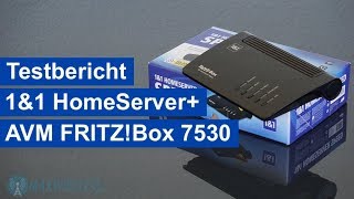 Test 1amp1 HomeServer AVM FRITZBox 7530 [upl. by Norse681]