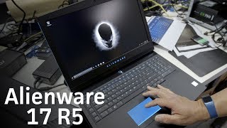 Alienware 17 R5 unboxing and quick benchmarks [upl. by Yerrot]