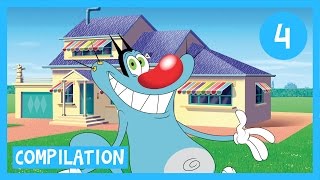 Oggy and the Cockroaches  Oggys House Compilation 1H in HD [upl. by Lahpos]