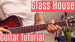 Glass House  Machine Gun Kelly  Guitar TutorialLesson  Easy How To Play Chords [upl. by Imij]