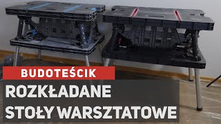 Rozkładane stoły warsztatowe  test i porównanie [upl. by Aicnelav680]