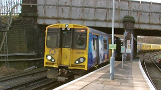 Half an Hour at 216  Birkenhead North Station 1022017  Class 507 508 terminus [upl. by Lewak]