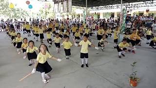 2018 FIELD DEMONSTRATION DAY STICK RHYTHMIC GRADE 3 SAN JUAN ES [upl. by Leoj]