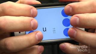 BrailleTouch Helps Visually Impaired Users [upl. by Chiquia68]