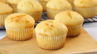 Easy Vanilla Muffins Ready In Minutes No Butter No Oil [upl. by Horatio]