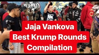 JAJA VANKOVA  BEST KRUMP ROUNDS COMPILATION [upl. by Drallim401]