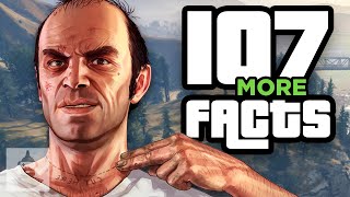 107 MORE GTA V Facts YOU Should Know  The Leaderboard [upl. by Llehsyar894]