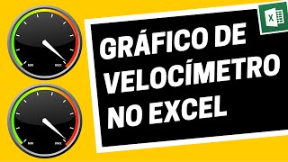 Gráfico de Velocímetro no Excel AULA COMPLETA [upl. by Hammock]