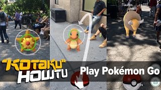 How To Start Playing Pokémon Go [upl. by Ketty]