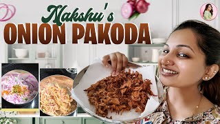 The Perfect Onion Pakoda Nakshu Style  Nakshathra Nagesh [upl. by Saeger245]