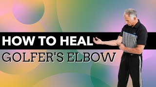 How to Heal Golfers Elbow With SelfMassage [upl. by Nebur]